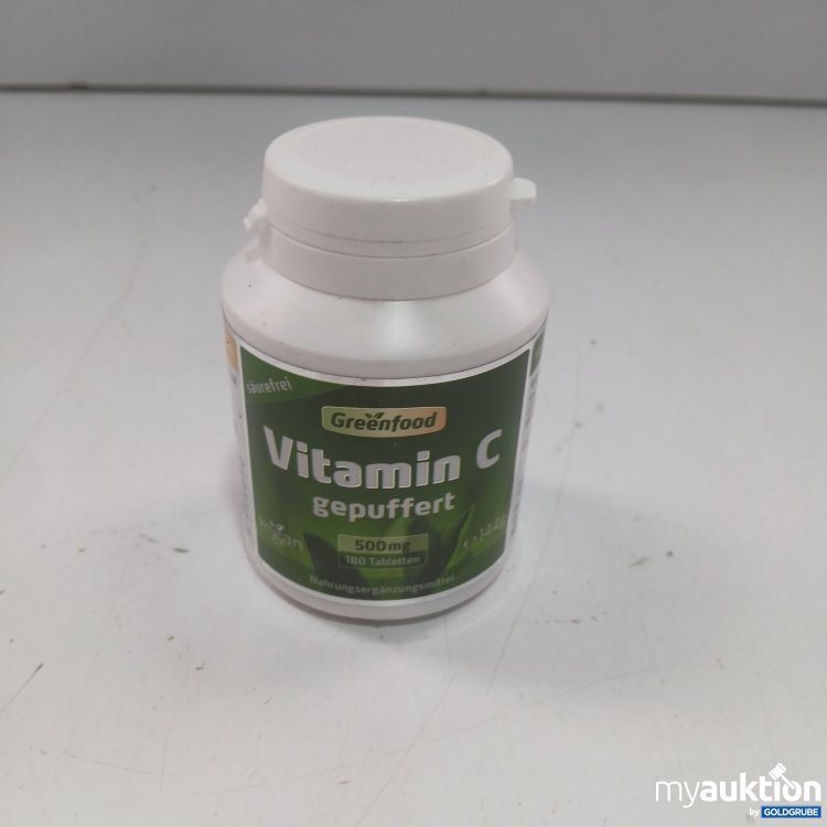 Artikel Nr. 980385: Greenfood Vitamin C gepuffter 144g 