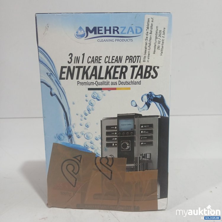 Artikel Nr. 981385 Artikel Nr. 981385: Mehrzad 3in1 Entkalker Tabs 55x16g
