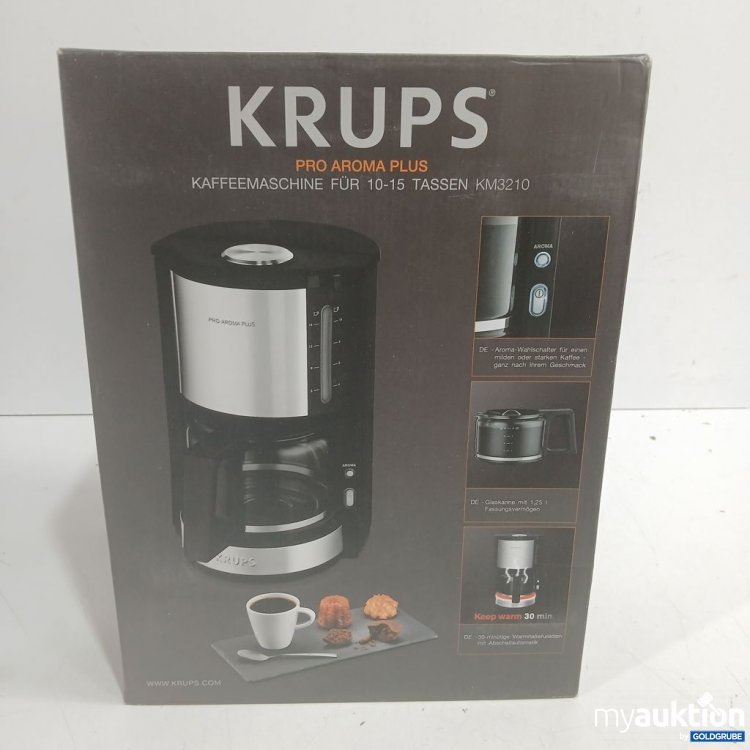 Artikel Nr. 996385 Artikel Nr. 996385: Krups Pro Aroma Plus Kaffeemaschine 10-15 Tassen KM3210