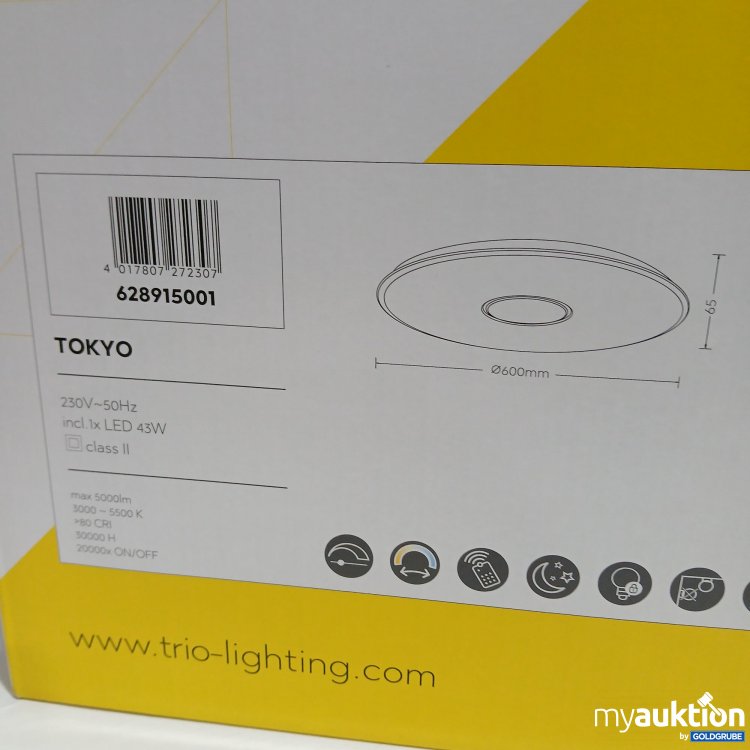 Artikel Nr. 428386 Artikel Nr. 428386: TRIO LED Deckenleuchte Tokyo