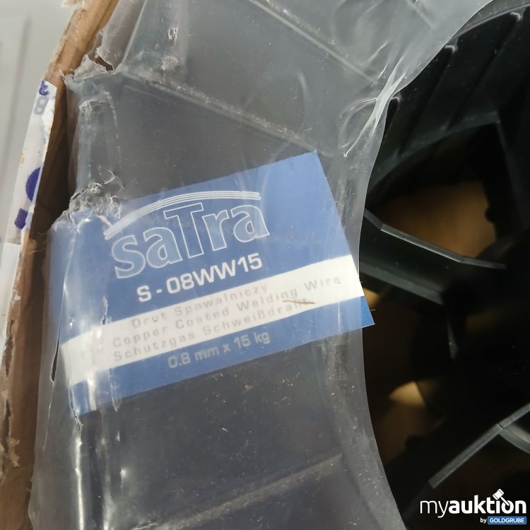 Artikel Nr. 521386 Artikel Nr. 521386: Satra S-08WW15 Schutzgas Schweißdraht 0,8mm x 15kg