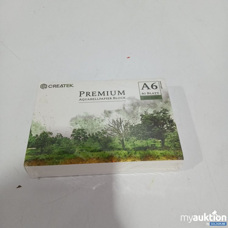 Artikel Nr. 803386 Artikel Nr. 803386: Createk Premium Aquarell Papier Block A6
