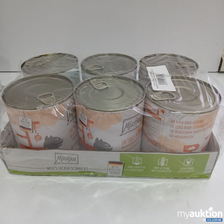 Artikel Nr. 812386: Mjamjam Katzenfutter 6x800g