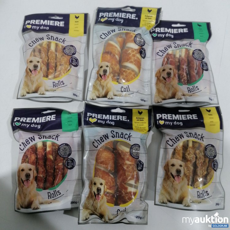 Artikel Nr. 890386 Artikel Nr. 890386: Premiere Hundesnacks 4x200g 2x120g