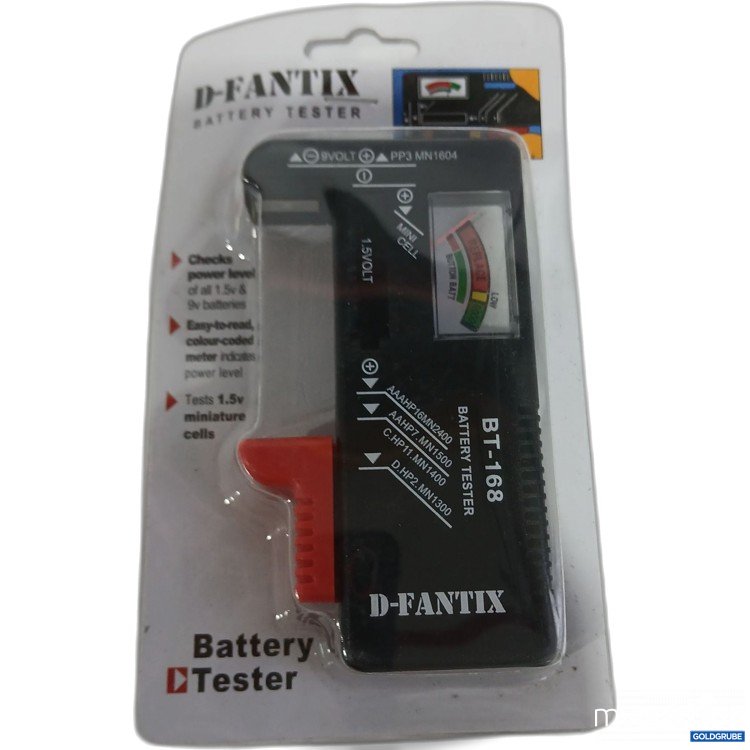 Artikel Nr. 950386: D-Fantix Battery Tester 
