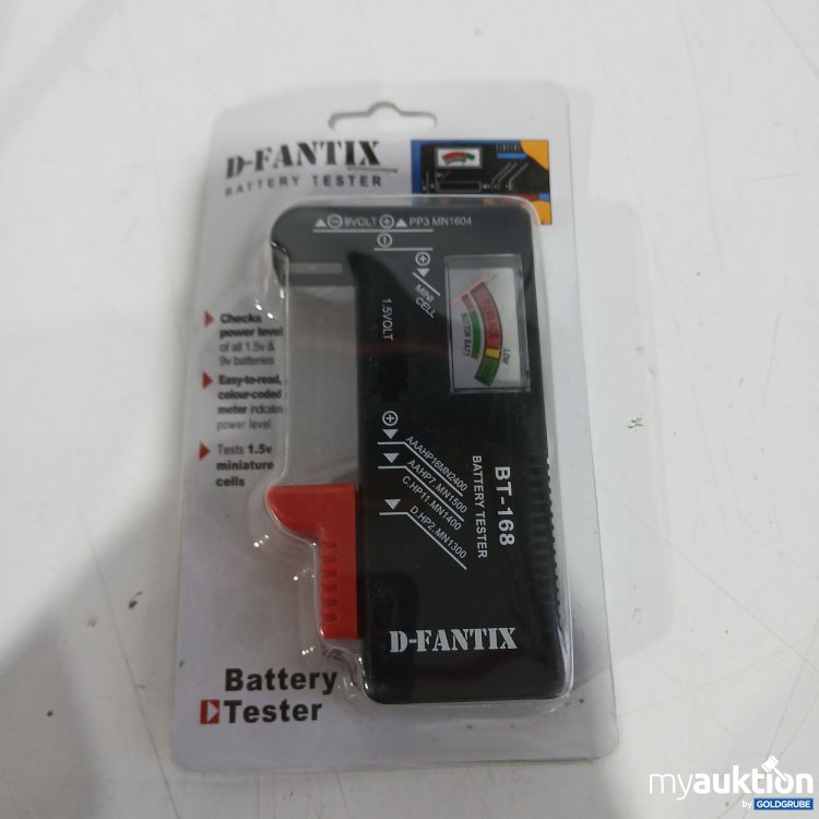 Artikel Nr. 950386: D-Fantix Battery Tester 