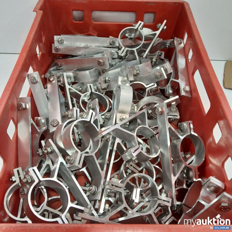 Artikel Nr. 952386: Posten Rohrschellen für Schildbefestigung Stückzahl nicht Bekannt 