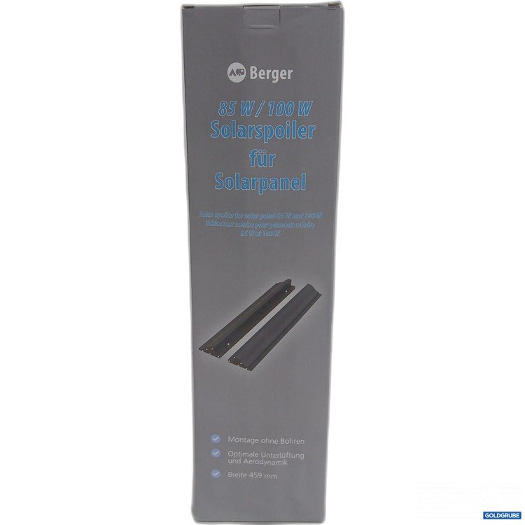 Artikel Nr. 956386: Berger 85W/100W Solarspoiler für Solarpanel Breite 459mm 