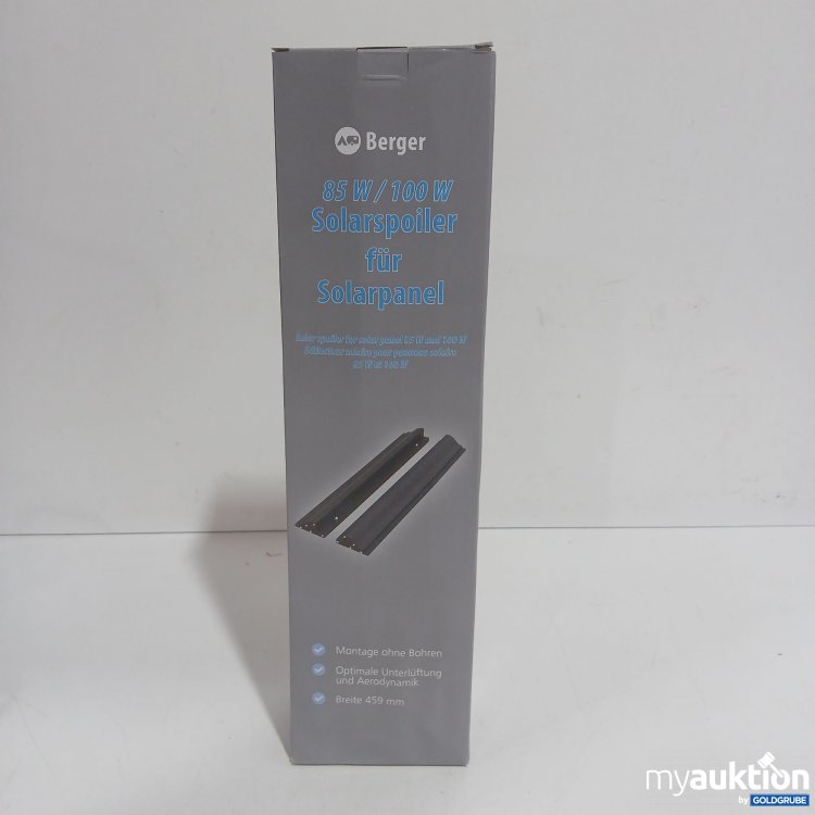 Artikel Nr. 956386: Berger 85W/100W Solarspoiler für Solarpanel Breite 459mm 