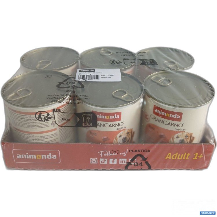 Artikel Nr. 958386: Animonda GranCarno Adul 1+ Hundefutter Rind 6x800g
