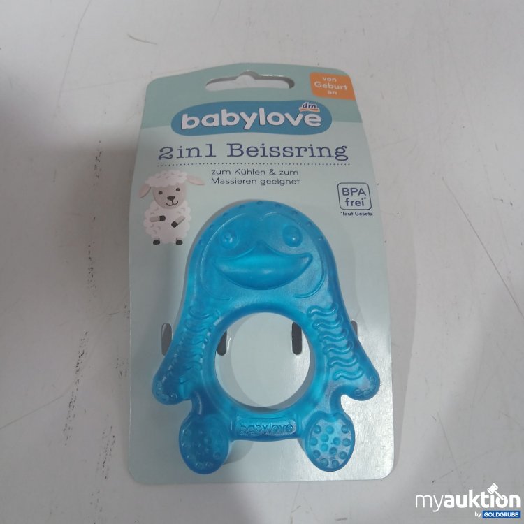 Artikel Nr. 960386: Babylove 2in1 Beissring 