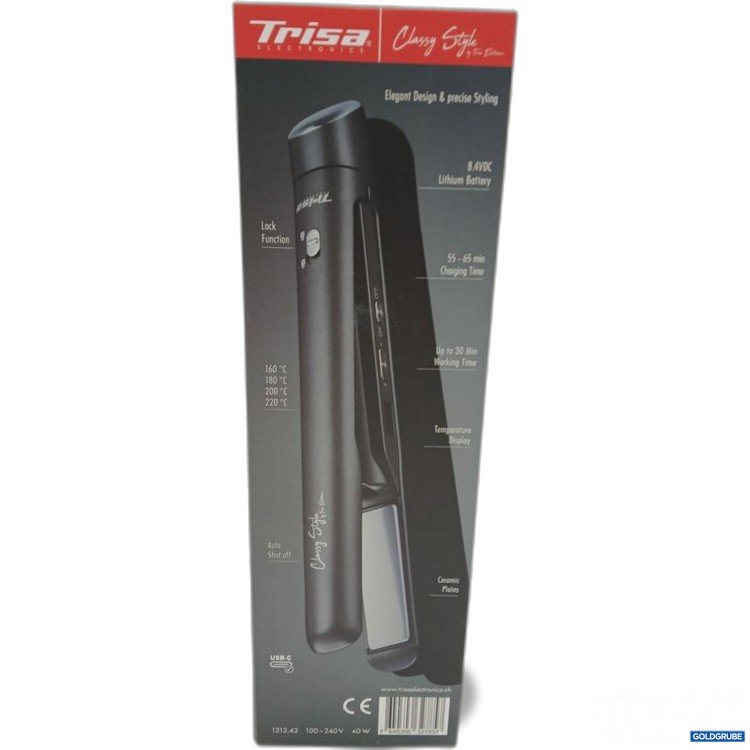 Artikel Nr. 447387 Artikel Nr. 447387: Trisa Travel Straightener Classy Style Haarglätter