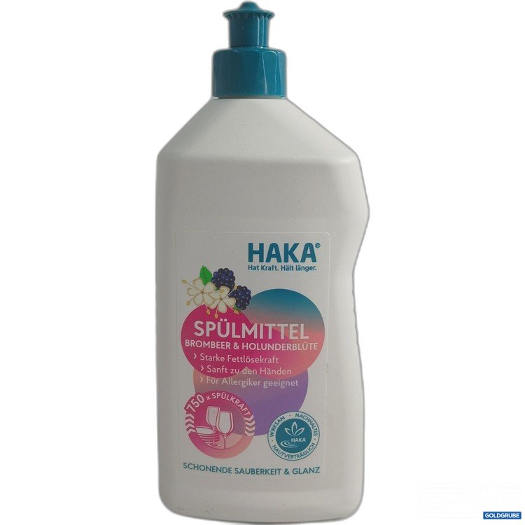 Artikel Nr. 460387 Artikel Nr. 460387: HAKA Spülmittel Brombeer & Holunderblüte 750ml