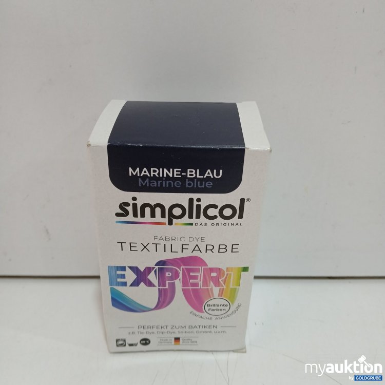 Artikel Nr. 468387: simplicol Textilfarbe Expert Marine-Blau 150g