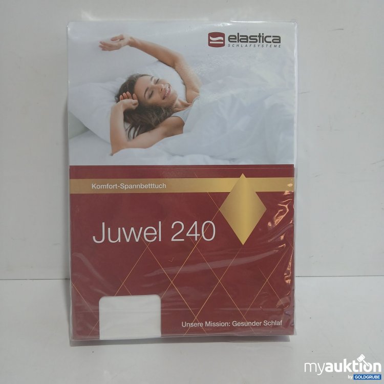 Artikel Nr. 519387: Elastica Komfort-Spannbetttuch Juwel 240 180-200 x 200-220cm weiß