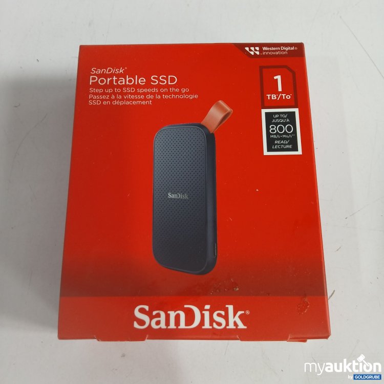 Artikel Nr. 856387 Artikel Nr. 856387: SanDisk Portable SSD 1TB
