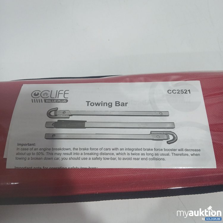 Artikel Nr. 870387 Artikel Nr. 870387: Cclife Value Plus Towing Bar CC2521