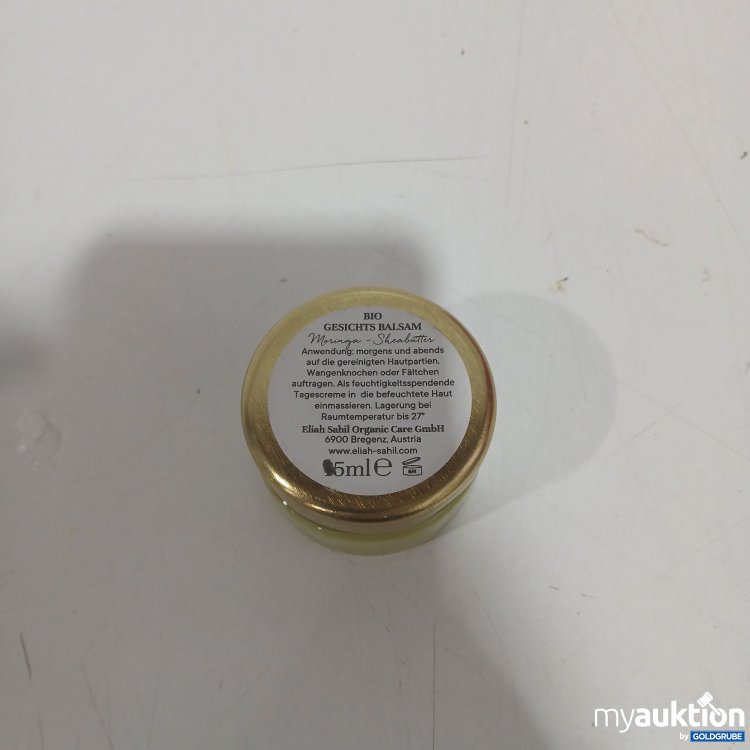 Artikel Nr. 886387: Eliah Sahil Organic Care Bio Gesichtsbalsam Moringa Sheabutter 15ml