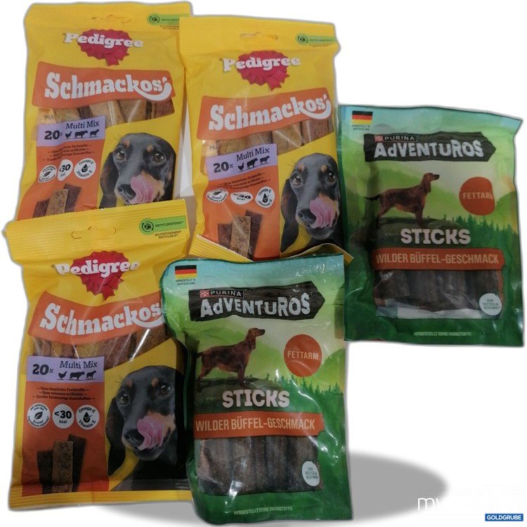 Artikel Nr. 890387: Diverse Hundesnacks 3x144g 2x120g