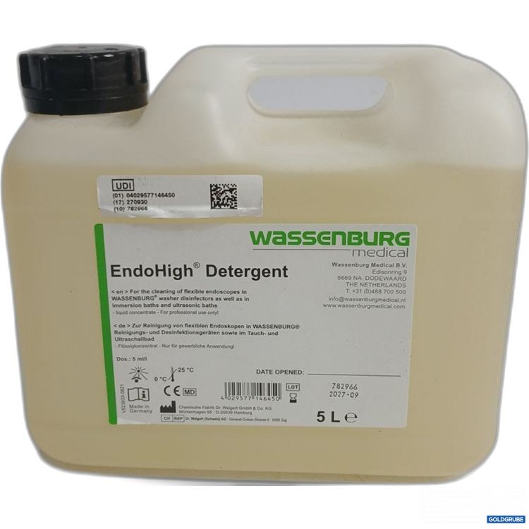 Artikel Nr. 953387: Wassenburg EndoHigh Detergent 5 l