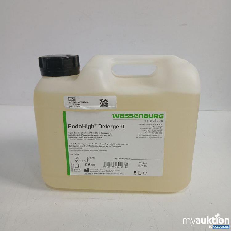 Artikel Nr. 953387: Wassenburg EndoHigh Detergent 5 l