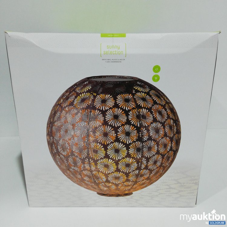 Artikel Nr. 385388 Artikel Nr. 385388: Sunny Selection Solar Light Antic Ball Alice 40