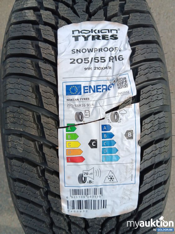 Artikel Nr. 440388: Nokian Tyres Snowproof1 205/55 R16 91H 210KM/H