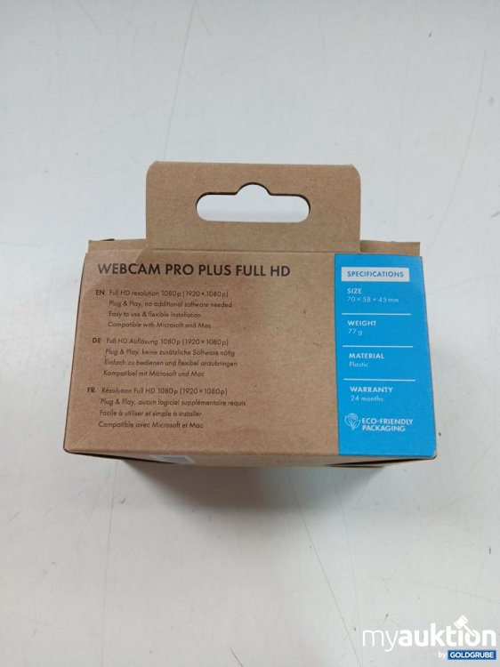 Artikel Nr. 447388 Artikel Nr. 447388: DICOTA Webcam Pro Plus Full HD 1080P 73g