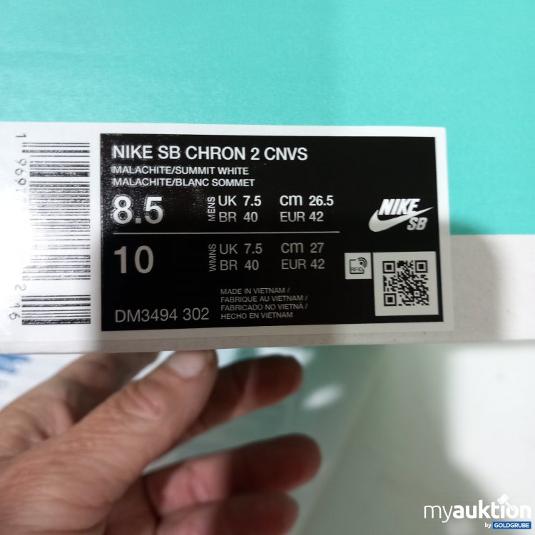 Artikel Nr. 467388 Artikel Nr. 467388: Nike SB Chron 2 CNVS Herren Größe 8.5 / EUR 42