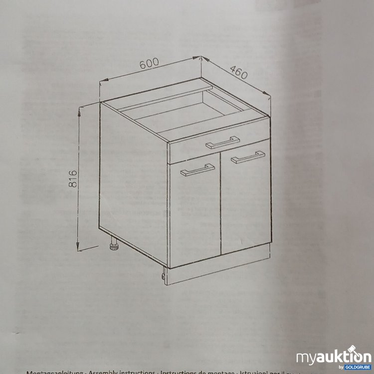Artikel Nr. 523388: Livinity Schrank 600×816×460cm
