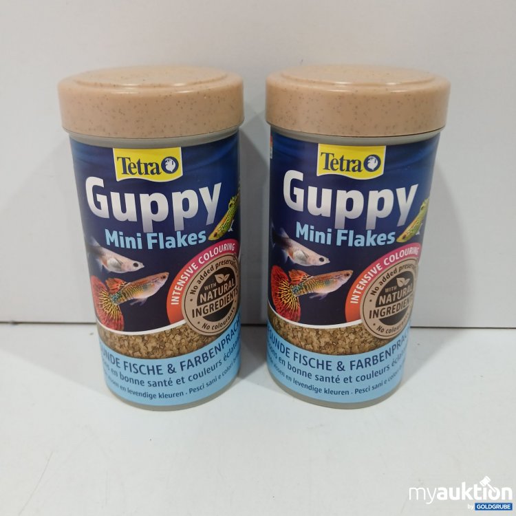 Artikel Nr. 770388 Artikel Nr. 770388: Tetra Guppy Mini Flakes 2x 75g/250ml