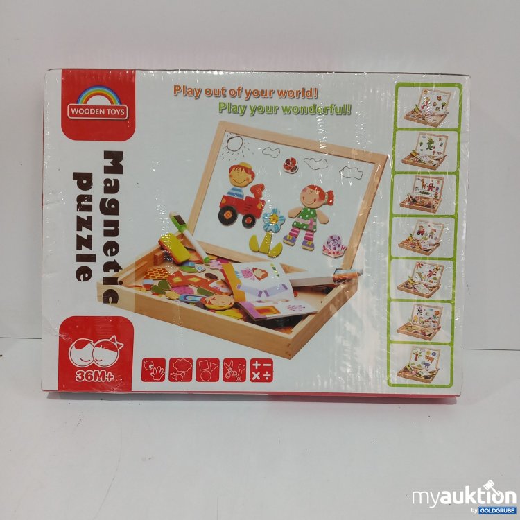 Artikel Nr. 821388 Artikel Nr. 821388: Wodden Toys Magnetic Puzzle