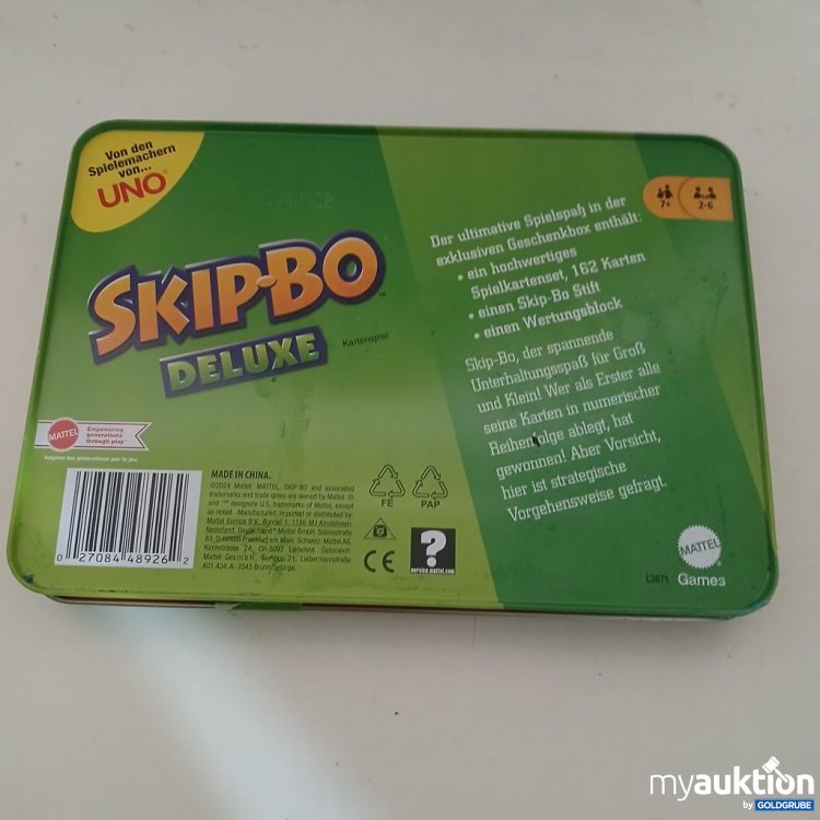 Artikel Nr. 921388: Mattel Skip-Bo Deluxe Kartenspiel