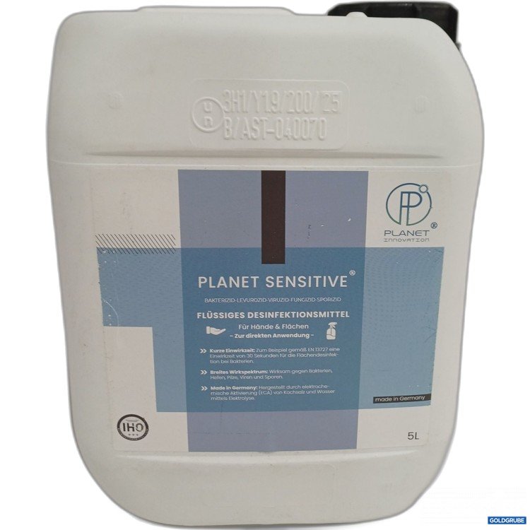 Artikel Nr. 962388: Planet Sensitive Flüssiges Desinfektionsmittel 5L 