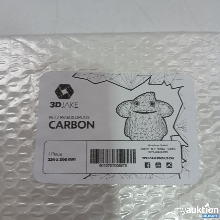 Artikel Nr. 971388: 3D Jake Carbon 256x268mm 