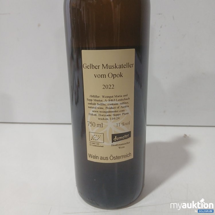 Artikel Nr. 469389 Artikel Nr. 469389: Gelber Muskateller vom Opok 2022 750 ml