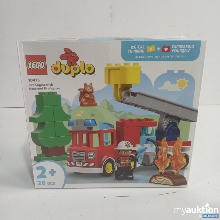 Artikel Nr. 471389 Artikel Nr. 471389: LEGO duplo 10473 Fire Engine with Hose and Firefighter 28 pcs 2+