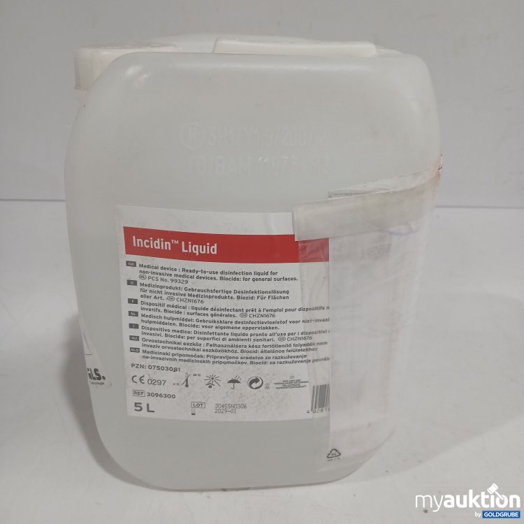 Artikel Nr. 524389 Artikel Nr. 524389: Incidin Liquid 5L