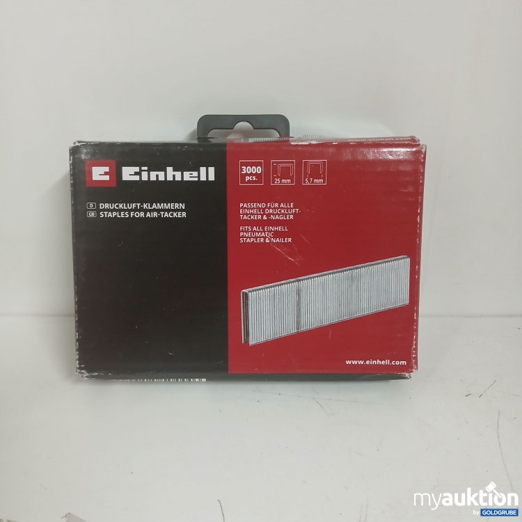 Artikel Nr. 813389: Einhell Druckluft-Klammern