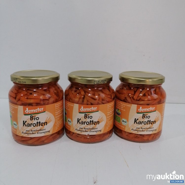 Artikel Nr. 850389 Artikel Nr. 850389: Demeter Bio Karotten 3x3 330g