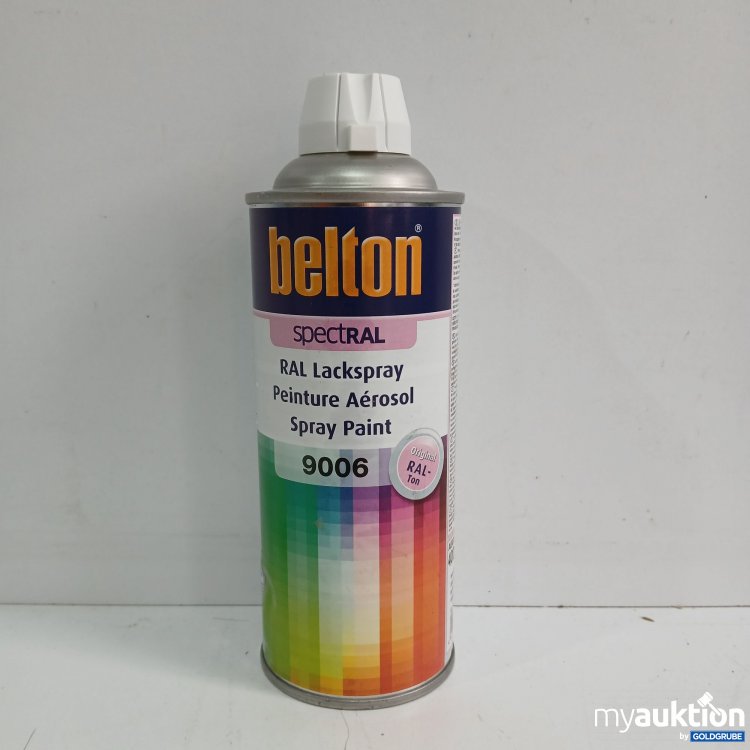 Artikel Nr. 865389: belton spectral RAL Lackspray 9006 Original RAL-Ton 400ml 