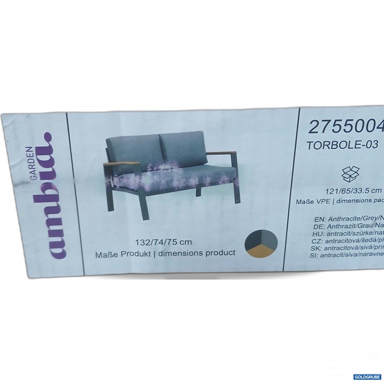 Artikel Nr. 887389 Artikel Nr. 887389: Ambia Torbole-03 27550046-05 Gartensofa 132x74x75cm