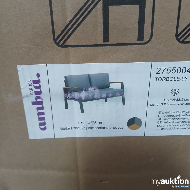 Artikel Nr. 887389 Artikel Nr. 887389: Ambia Torbole-03 27550046-05 Gartensofa 132x74x75cm