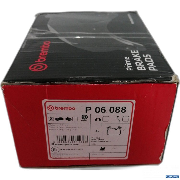 Artikel Nr. 888389 Artikel Nr. 888389: Brembo Prime Brake Pads P06088