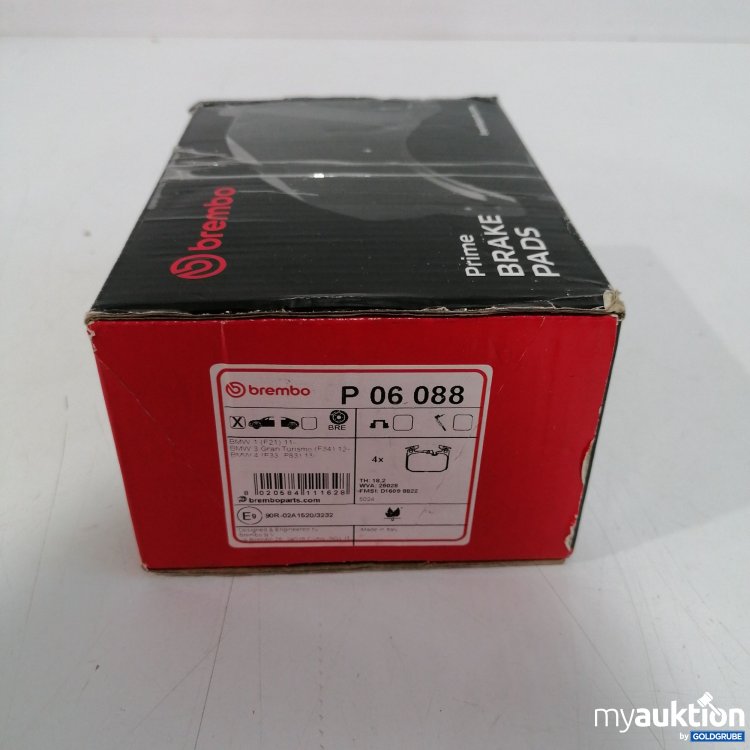Artikel Nr. 888389 Artikel Nr. 888389: Brembo Prime Brake Pads P06088