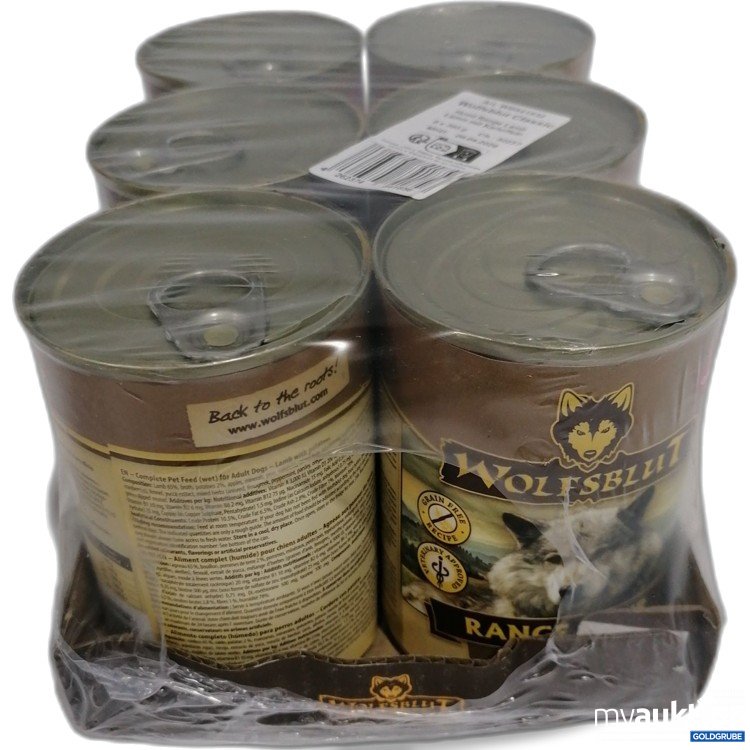 Artikel Nr. 896389: Wolfsblut Classic Hund Lamm mit Kartoffeln 6x395g