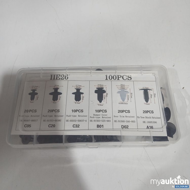 Artikel Nr. 898389: Spreiznieten HE26 100Stk 