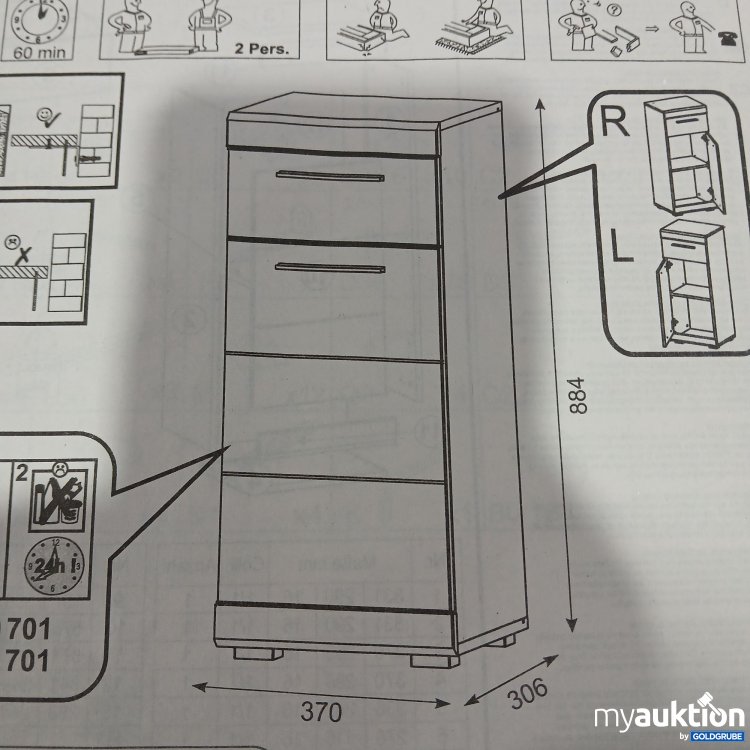 Artikel Nr. 950389: Xonox Home Kommode -Weiß