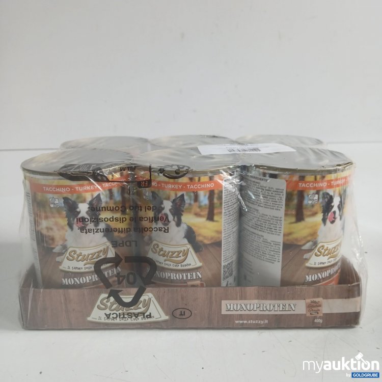 Artikel Nr. 958389: Stuzzy Monoprotein Putenfleisch 6x400g 
