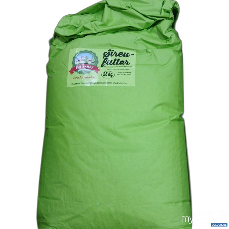 Artikel Nr. 961389: Futterhof Streu Butter Mischfuttermittel für Wildvögel 25kg 